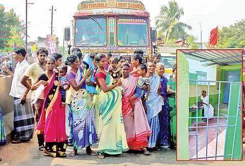கர்ப்பிணிகளுக்கு தடுப்பூசி போட லஞ்சம்: நர்சை சிறைபிடித்து மறியல்