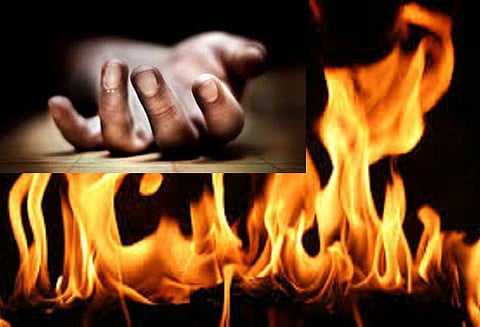 காஞ்சீபுரம் அருகே மெக்கானிக் தீக்குளித்து தற்கொலை