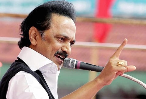 கருணாநிதி சிலை திறப்பு விழாவில் தலைவர்களின் முழக்கம் நாடாளுமன்ற தேர்தல் வெற்றிப்பாதையை சுட்டிக்காட்டும் மு.க.ஸ்டாலின் அறிக்கை