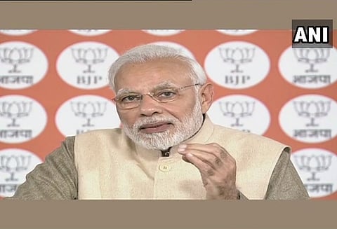 கடந்த 4 வருடத்தில் பல்வேறு திட்டங்கள் கொண்டு வந்துள்ளோம் -பிரதமர் மோடி