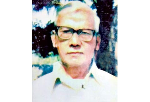 தமிழில் தந்தி அனுப்புவதை கண்டுபிடித்த தபால் அதிகாரி உடல், திருச்சி அரசு மருத்துவ கல்லூரிக்கு தானம்