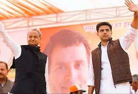 ராஜஸ்தான் மாநில முதல் மந்திரியாக அசோக் கெலாட் பதவியேற்பு