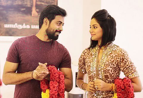 ஆரி-ஐஸ்வர்யா தத்தா நடிக்கும் புதிய படம்