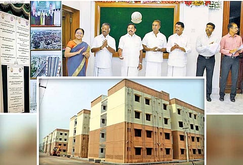 உக்கடம், கோவைப்புதூர் பகுதிகளில் 2,096 அடுக்குமாடி குடியிருப்புகள் - காணொலி காட்சி மூலம் முதல்- அமைச்சர் திறந்து வைத்தார்