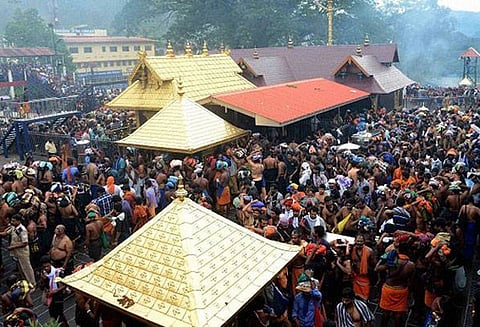 போலீசார் ‘ஷூ’ அணிந்து வந்த சம்பவம்: சபரிமலை சன்னிதானத்தில் பரிகார பூஜை