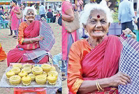 திரைப்படங்களில் வயிறு குலுங்க சிரிக்க வைத்த பாட்டி வறுமையில் வாடுகிறார் மெரினா கடற்கரையில் ‘கர்சீப்’ விற்று பிழைக்கிறார்