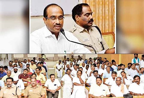 மதுரை மாவட்டத்தில் ஜல்லிக்கட்டுக்கு கூடுதலாக ஒரு மணி நேரம் அனுமதி - கலெக்டர் தலைமையில் நடந்த கூட்டத்தில் முடிவு