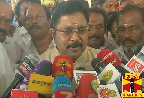 பாஜகவின் ஆதரவு இருப்பதால் தமிழகத்தில் ஆட்சி ஓடுகிறது -டிடிவி தினகரன்