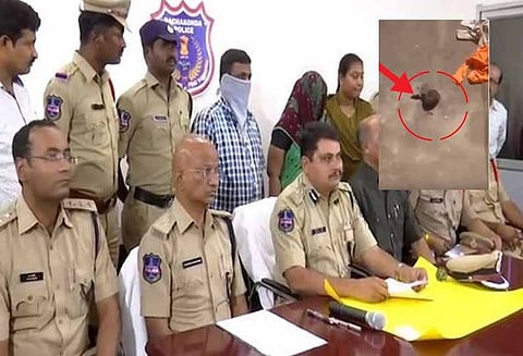 மனைவிக்காக 3 மாத குழந்தையை கடத்தி நரபலி கொடுத்த டாக்சி டிரைவர் மனைவியுடன் கைது