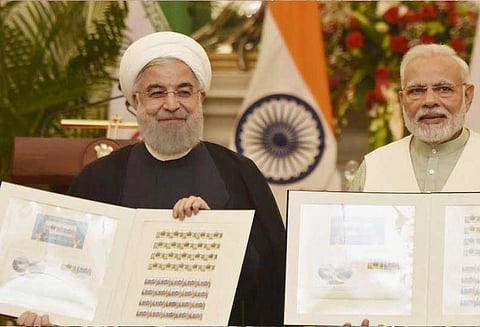 இந்தியா-ஈரான் இடையே 9 ஒப்பந்தங்கள் கையெழுத்து