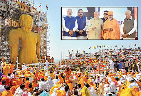 விந்தியகிரி மலைக்கு புதிய படிக்கட்டுகள், பொது மருத்துவமனை பிரதமர் மோடி தொடங்கி வைத்தார்