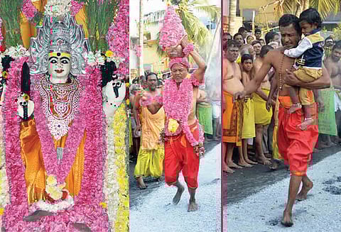 ஈரோடு கீரக்கார வீதி அங்காள பரமேஸ்வரி அம்மன் கோவில் குண்டம் விழா