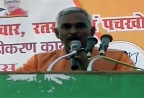 'பாரத் மாதா கி ஜே' கோஷம் போடாதவர்கள் பாகிஸ்தானியர்கள் - பா.ஜனதா எம்.எல்.ஏ. பேச்சு