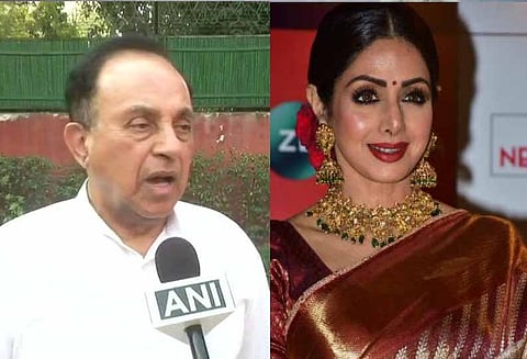 ஸ்ரீதேவி மரணம் தாவூத் இப்ராஹிமுடன் முடிச்சு போடும் சுப்பிரமணிய சுவாமி