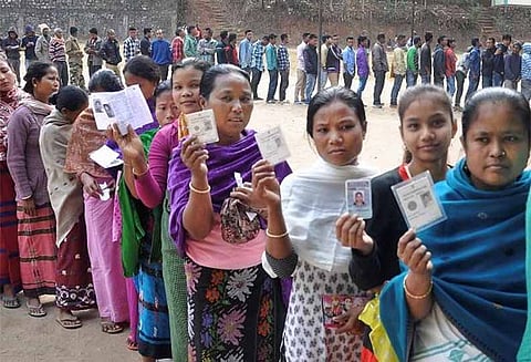 நாகாலாந்து தேர்தல் கலவரம் ஒருவர் பலி; 1 மணி நிலவரப்படி 56 % வாக்குப்பதிவு