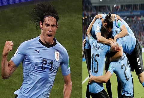 உலகக் கோப்பை கால்பந்து: போர்ச்சுகலை வீழ்த்தி உருகுவே அணி வெற்றி