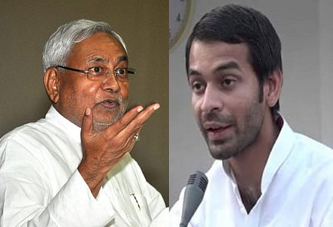 நிதீஷுக்கு அனுமதி இல்லை பலகை வைக்க விரும்புகிறேன் என்ற தேஜ் பிரதாப் பேச்சுக்கு பதிலடி