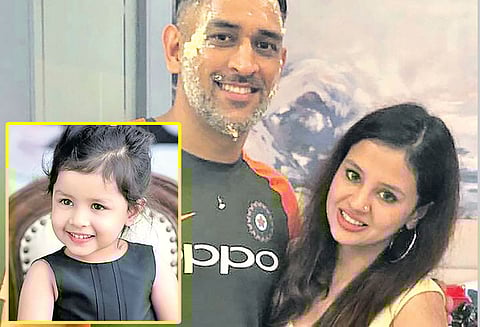 ‘அப்பா உங்களுக்கு வயதாகி வருகிறது’ டோனிக்கு, மகள் பிறந்த நாள் வாழ்த்து