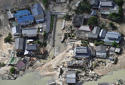 ஜப்பானில் தொடர் மழை மற்றும் நில சரிவுகளால் பலி எண்ணிக்கை 126 ஆக உயர்வு