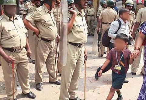 வேலை வேண்டுமா? வேண்டாமா? பானை தொப்பை வயிறு போலீசாருக்கு எச்சரிக்கை