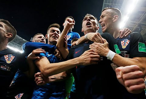 உலகக்கோப்பை கால்பந்து: இங்கிலாந்து அணிக்கு எதிரான ஆட்டத்தில் குரோஷியா அணி வெற்றி