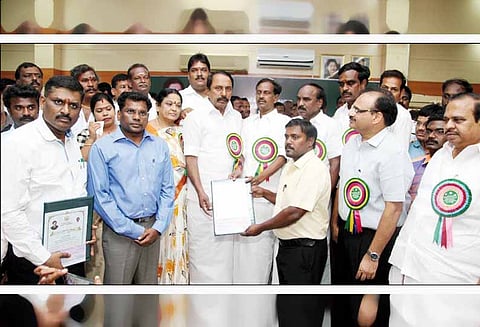 திருவண்ணாமலையில் 5 மாவட்ட கல்வி அலுவலர்களுக்கு பயிற்சி வகுப்பு