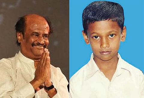 நேர்மையாக செயல்பட்ட சிறுவன் யாசினின் கல்வி செலவை ஏற்பேன்; நடிகர் ரஜினிகாந்த்