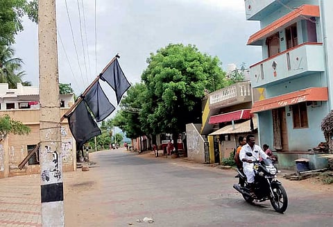 நான்குவழிச்சாலை அமைக்க இருபோக சாகுபடி நிலங்களை கையகப்படுத்த எதிர்ப்பு