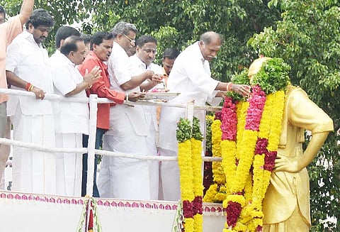 அரியாங்குப்பத்தில் காமராஜர் பிறந்த நாள் விழா ரங்கசாமி பங்கேற்பு