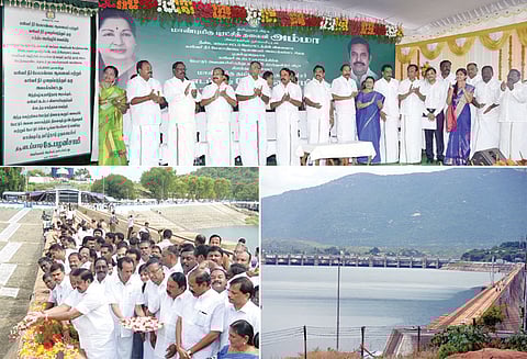 காவிரி மேலாண்மை ஆணையம்: மேட்டூர் அணை பூங்காவில் ரூ.1¼ கோடியில் நினைவுத்தூண்