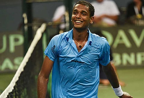 உலக டென்னிஸ் தரவரிசை: இந்திய வீரர் ராம்குமார் முன்னேற்றம்