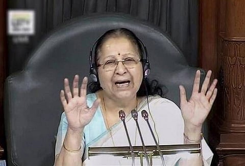 மோடி, நிர்மலா சீதாராமனுக்கு எதிரான உரிமை மீறல் தீர்மானம் பரிசீலிக்கப்படும் - சபாநாயகர் சுமித்ரா மகாஜன்