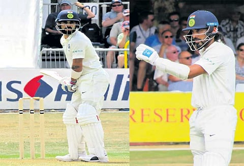 பயிற்சி கிரிக்கெட்: கோலி உள்பட 4 இந்திய வீரர்கள் அரைசதம்