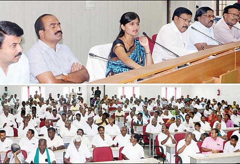 8 வழி பசுமை சாலை திட்டம்: போலீசார் மூலம் மிரட்டி நிலங்களை கையகப்படுத்த கூடாது - விவசாயிகள் வலியுறுத்தல்