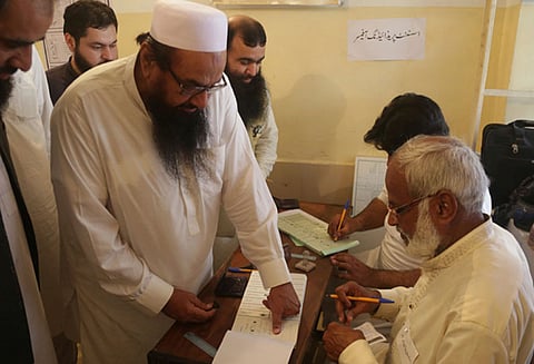 நாடாளுமன்ற தேர்தல்: பாகிஸ்தான் மக்களால் நிராகரிக்கப்பட்ட ஹபீஸ் சயீத்