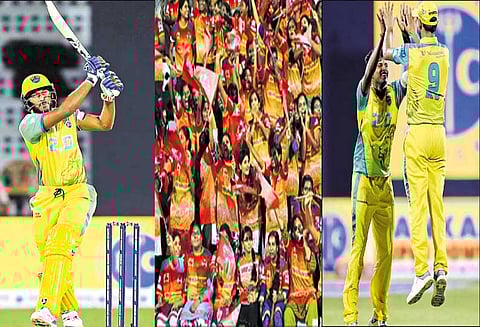 சேப்பாக் சூப்பர் கில்லீசை சாய்த்து கோவை கிங்ஸ் அணி 3-வது வெற்றி