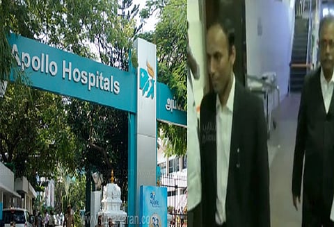 அப்போலோ மருத்துவமனை: ஆறுமுகசாமி விசாரணை ஆணையம் ஆய்வு