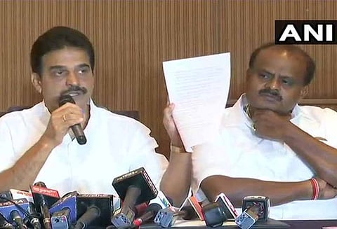 கர்நாடக அமைச்சரவை விரிவாக்கம் தொடர்பாக காங்கிரஸ், மஜத இடையே உடன்பாடு