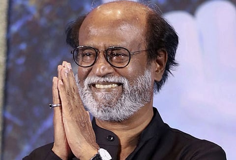 ரஜினிகாந்துடன் ஏ.சி.சண்முகம், கராத்தே தியாகராஜன் சந்திப்பு