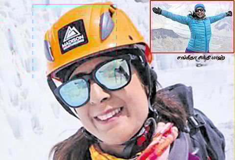 எவரெஸ்ட்டில் ஏறிய இந்திய அழகி