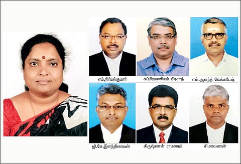 சென்னை ஐகோர்ட்டில் 7 புதிய நீதிபதிகள் இன்று பதவி ஏற்பு