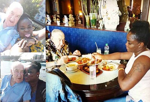 90 வயது தாத்தாவை திருமணம் செய்த இளம் பெண்