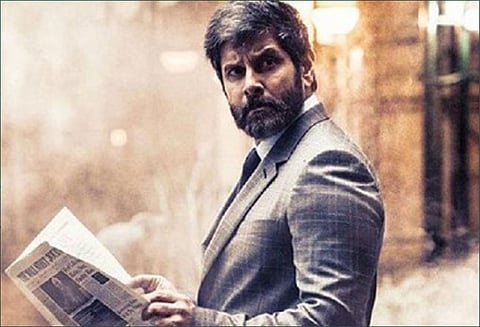 இணையத்தில் திருட்டுத்தனமாக விக்ரமின் துருவ நட்சத்திரம் பட காட்சி வெளியானது