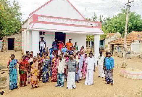 நான்கு வழிச்சாலையால் கிராமங்கள் அழியும் அபாயம் பொதுமக்கள் கடும் எதிர்ப்பு
