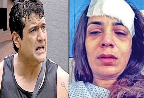 காதலியை தாக்கிய நடிகர் கைது