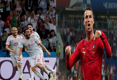 உலக கோப்பை கால்பந்து: போர்ச்சுகல் அணிக்கும், ஸ்பெயின் அணிக்கும் இடையிலான போட்டி டிரா