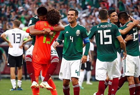உலகக்கோப்பை கால்பந்து: ஜெர்மனிக்கு எதிரான ஆட்டத்தில் 1-0 கணக்கில் மெக்சிகோ அணி வெற்றி