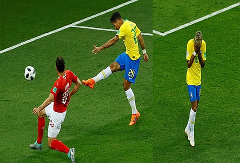 உலகக்கோப்பை கால்பந்து: சுவிட்சர்லாந்து, பிரேசில் அணி இடையிலான ஆட்டம் ‘டிரா’