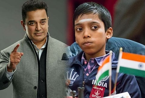 சிறுவன் பிரக்ஞானந்தாவின் சாதனை தமிழ்நாட்டிற்கும், இந்தியாவிற்கும் கிடைத்த பெருமை- கமல்ஹாசன்