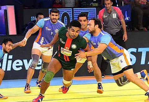 கபடி மாஸ்டர்ஸ் 2018: பாகிஸ்தானை வீழ்த்தி அரையிறுதிக்கு முன்னேறியது இந்திய அணி